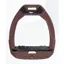 Flex-On Safe-On Ultra Grip Adults Stirrup Irons - Chocolate/Black/Chocolate