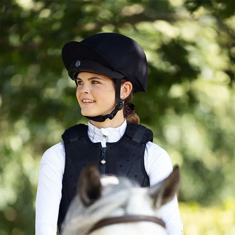 Charles Owen Phoenix Dial Skull - Black/Silver-1