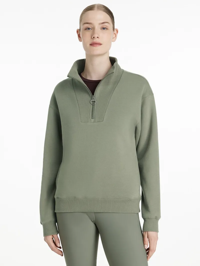 LeMieux Keira Quarter Zip Sweat - Rosemary