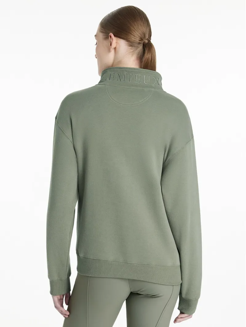 LeMieux Keira Quarter Zip Sweat - Rosemary-1