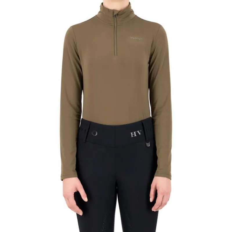 HV Polo Lumi Top - Dark Oil Green-2