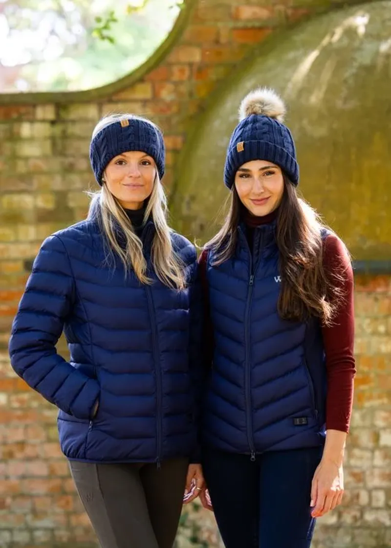 Woofwear Cable Knit Beanie - Navy-1