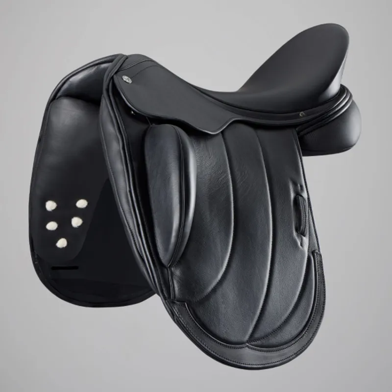 Albion Fabrento Dressage Saddle  - Black 17.5MW-1