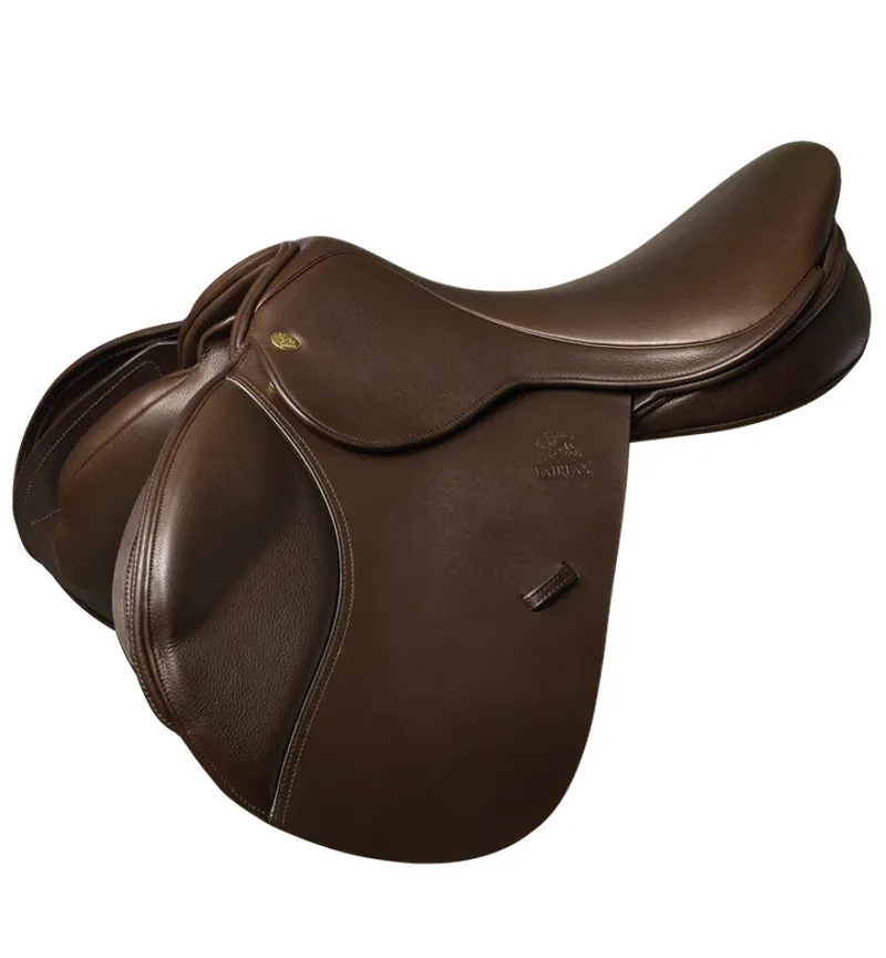 Fairfax Cupped Flap Jump Saddle - Brown 17inch