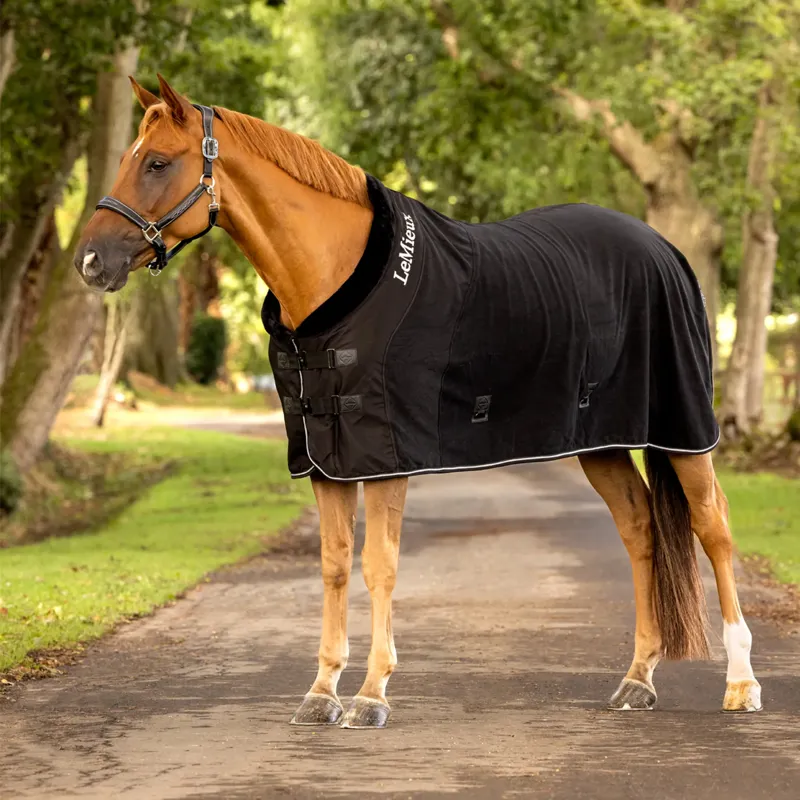 Lemieux Luxe Fleece Rug - Black