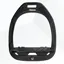 Flex-On Green Composite Ultra Grip Stirrup Irons - Black/Black/Black