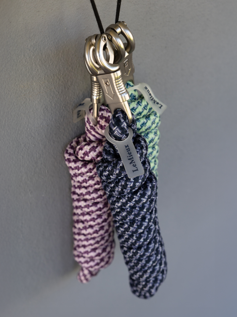 LeMieux Quick Release Leadrope - Navy-1