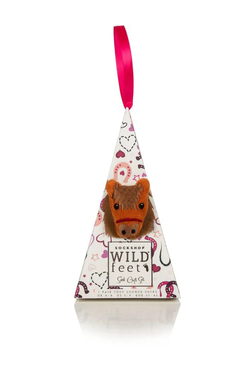 Wildfeet 3D Fluffy Socks - Junior - Pony-1