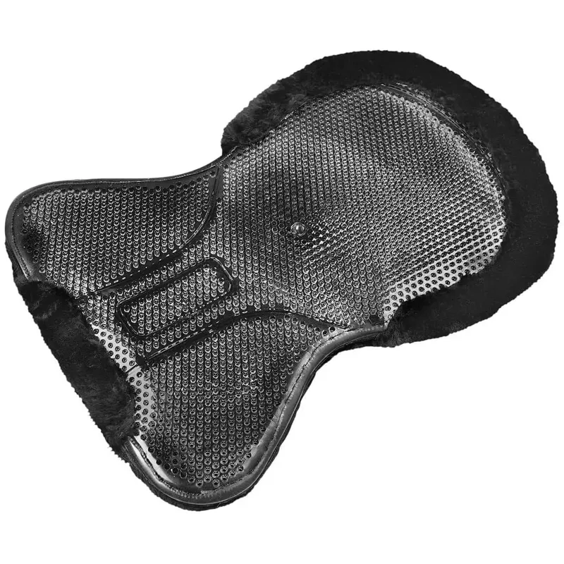Mark Todd Deluxe Fleece Lined Gel Pad - Black Full