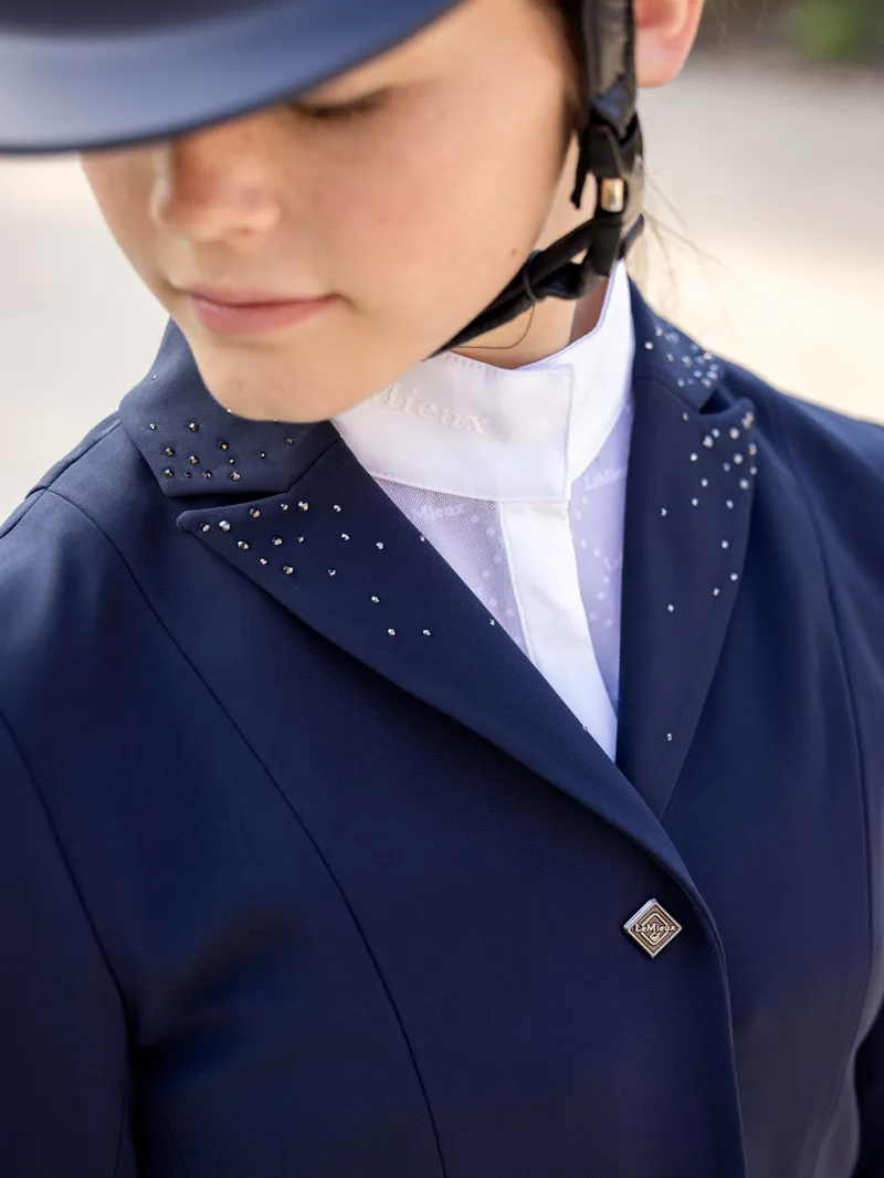 LeMieux Junior Pro Show Jacket - Navy-1