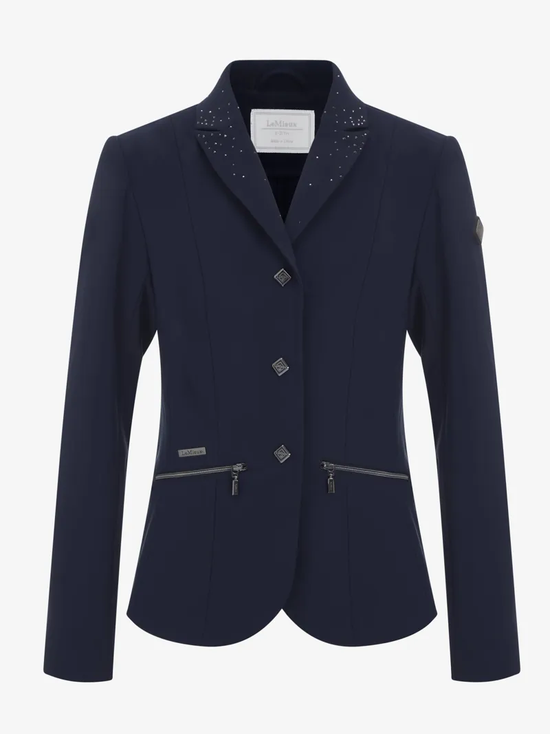 LeMieux Junior Pro Show Jacket - Navy-3