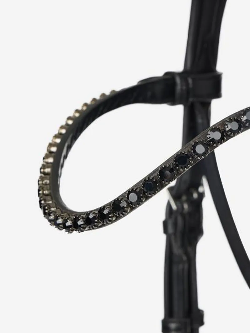 LeMieux Kudos Patent Dressage Bridle Black - Full-4