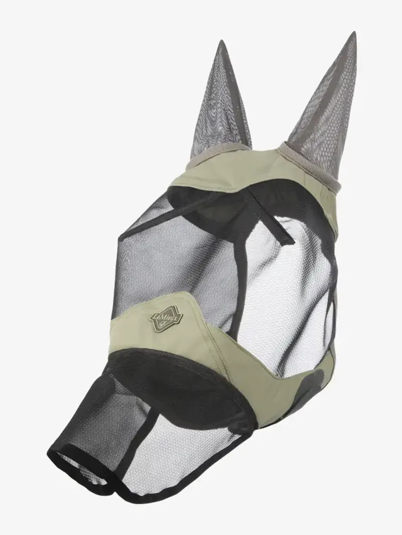 LeMieux Visor-Tek Full Fly Mask - Fern