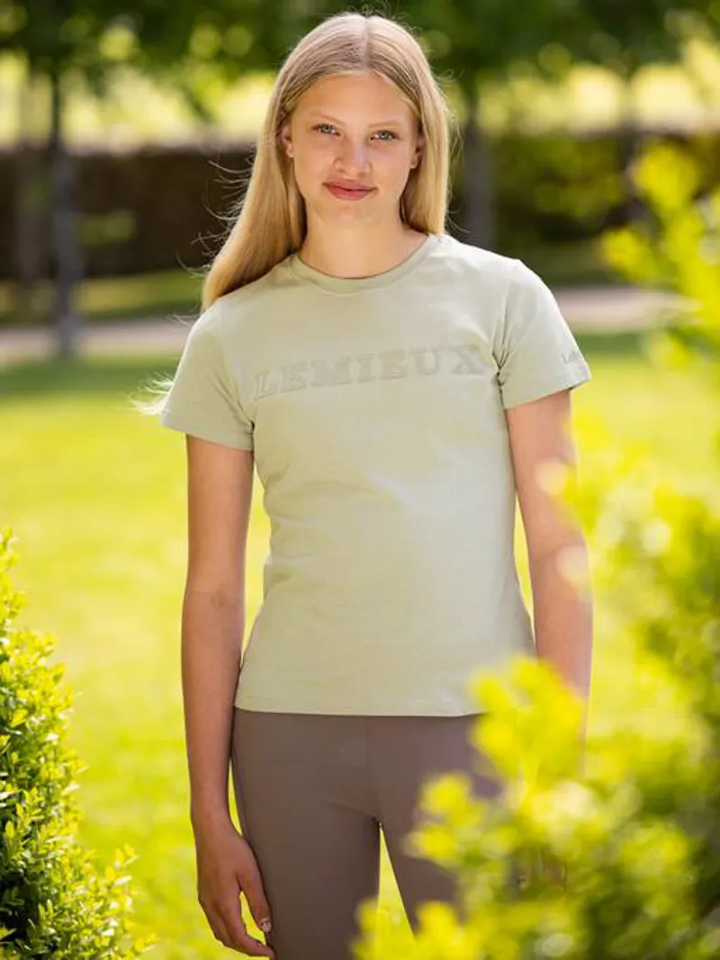 LeMIeux Young Rider Arianna T-Shirt - Fern-1