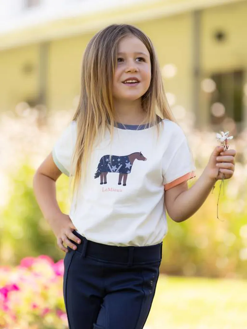 LeMieux Mini Alex Tee - Ecru-1