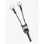 LeMieux Elasticated Martingale Attachment - Black/Silver Full
