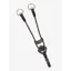 Elasticated Martingale Attachment - Brown/Silver Full