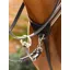 LeMieux Arika Elasticated Breastplate - Brown/Silver Full
