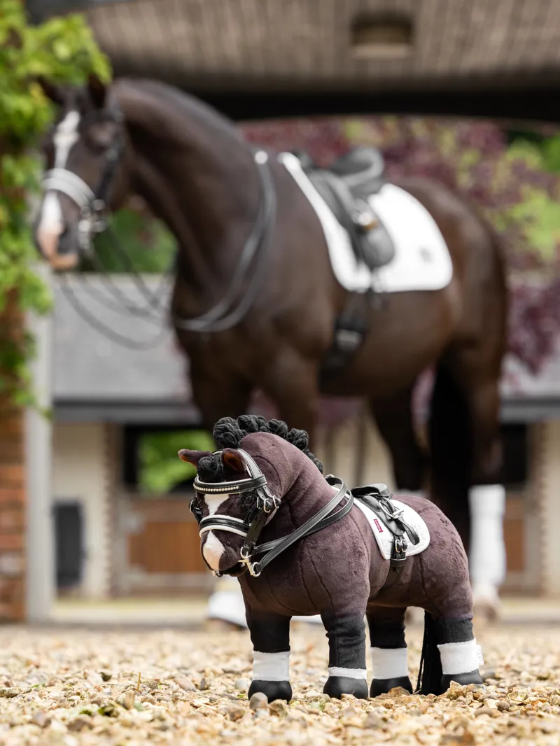 LeMieux Toy Pony Double Bridle - Black