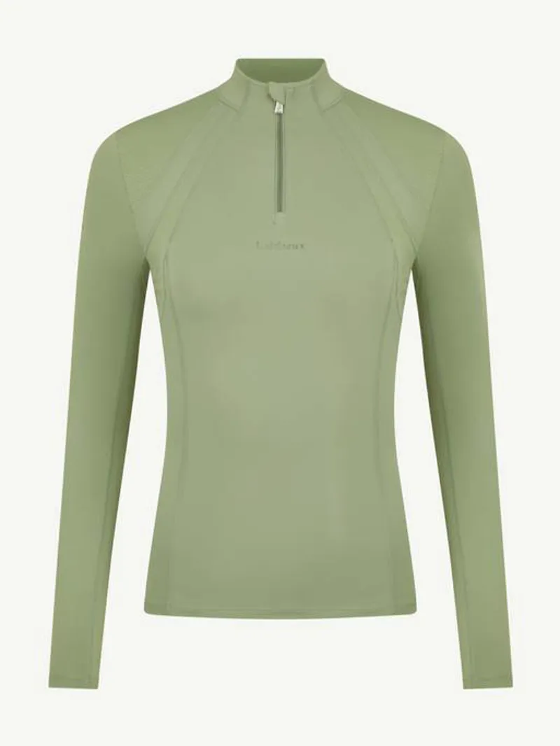 LeMieux Mia Mesh Long Sleeve Base Layer - Thyme