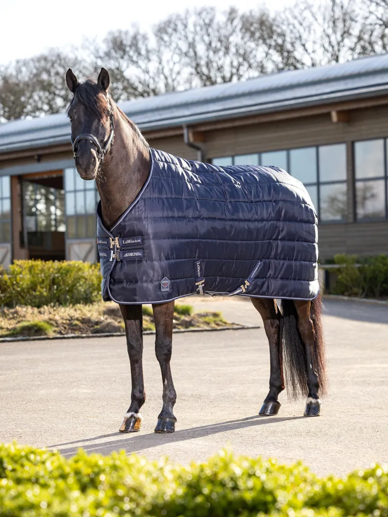 LeMieux Arika Stable-Tek Stable Rug 200g Rug Navy New Trim