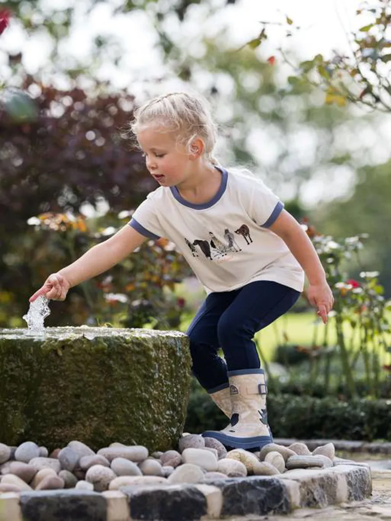 LeMieux Puddle Pals T-Shirt - Ecru-4