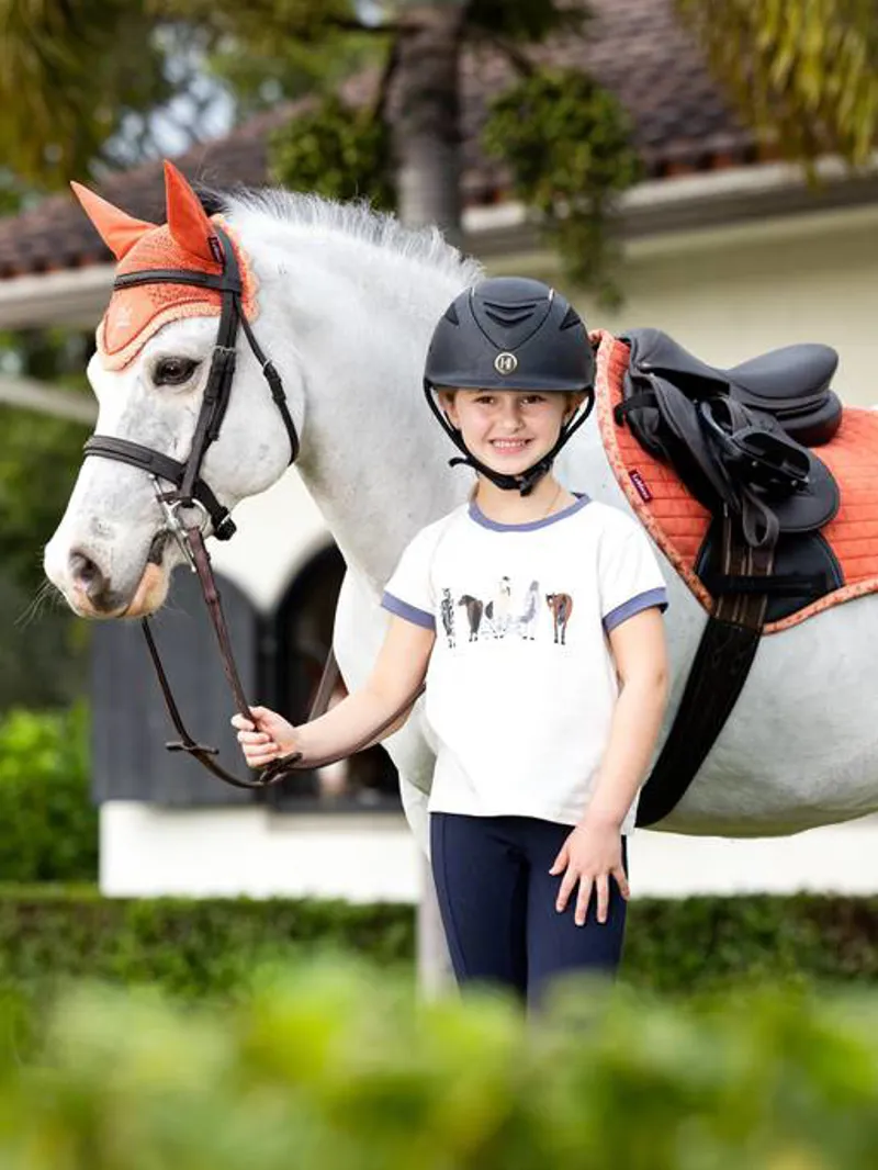 LeMieux Puddle Pals T-Shirt - Ecru-3