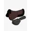 LeMieux Merino+ Pro-Sorb 2 Pocket Half Pad - Brown/Brown - Large