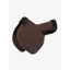 LeMieux Merino+ Half Lined Close Contact Numnah - Brown/Brown - Large
