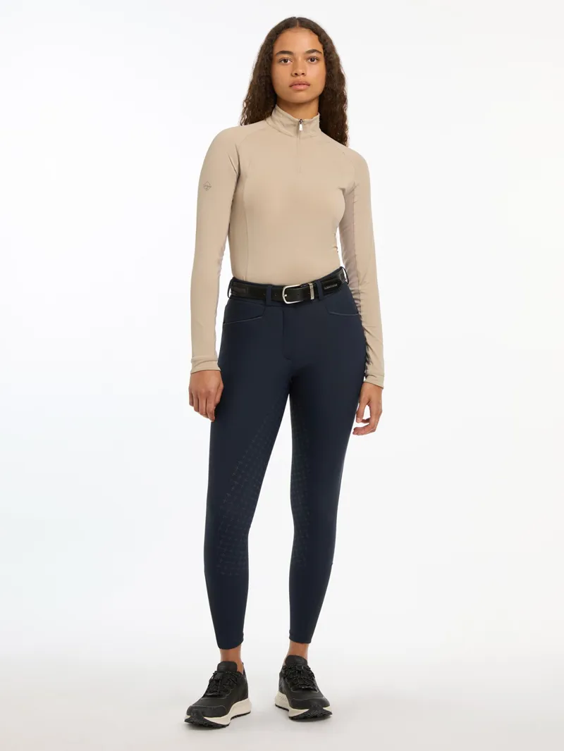 LeMieux Isabelle Full Seat Breeches - Navy-3