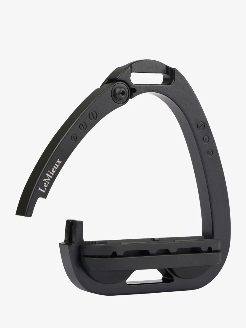 LeMeiux Junior Vector Balance Stirrups Black-1