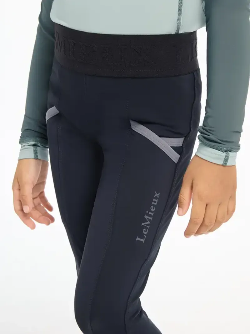 LeMieux Mini Pull Ons  -Navy-1