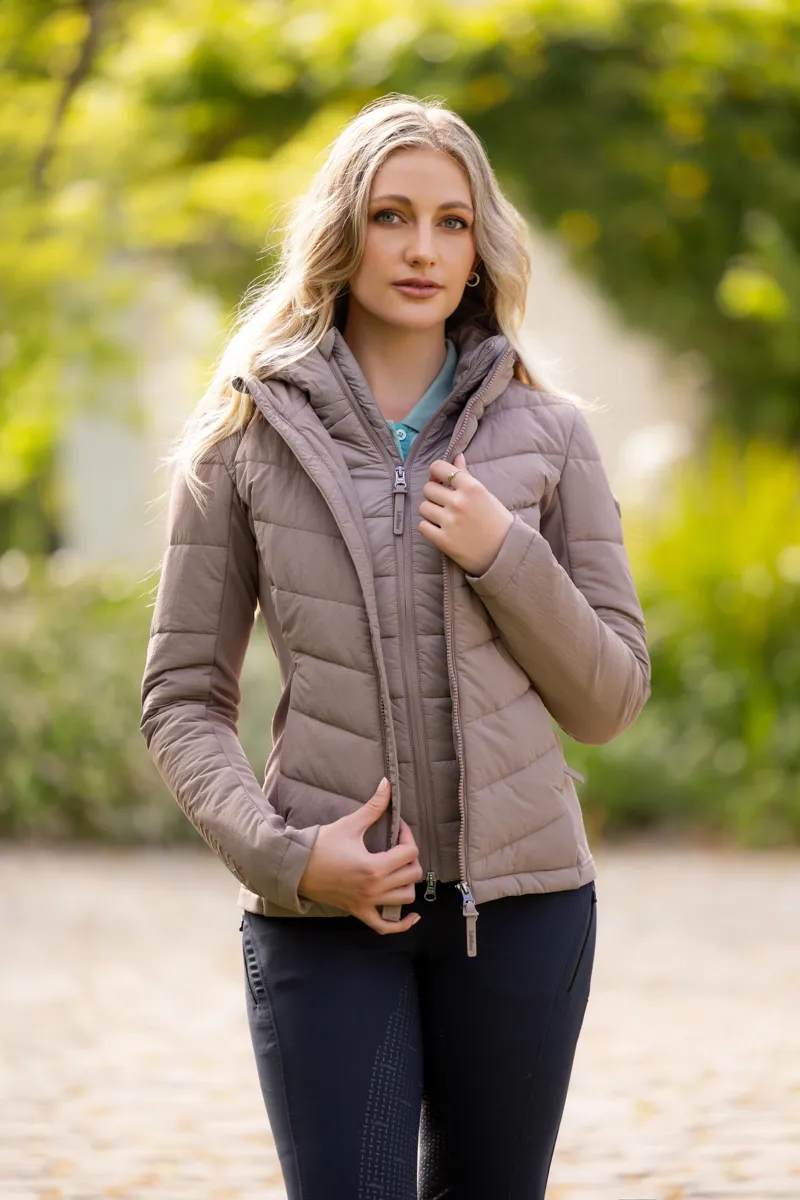 LeMieux Brioney Hybrid Jacket - Pecan-2