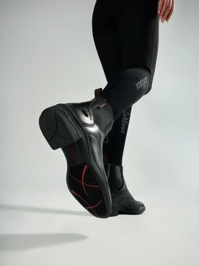 LeMieux Zip Paddock Boot - Black-2
