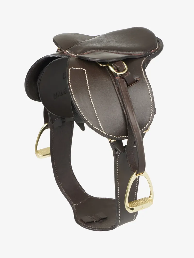 LeMieux Toy Pony Jump Saddle and Stud Girth - Brown