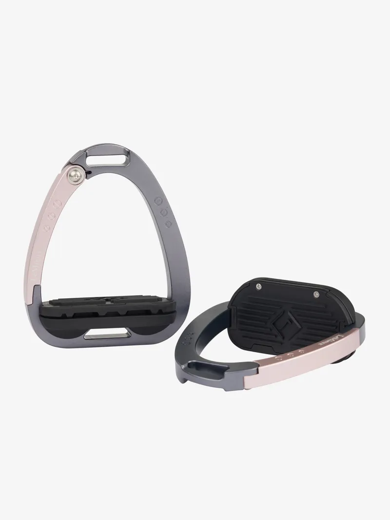 LeMeiux Junior Vector Balance Stirrups Rose Gold