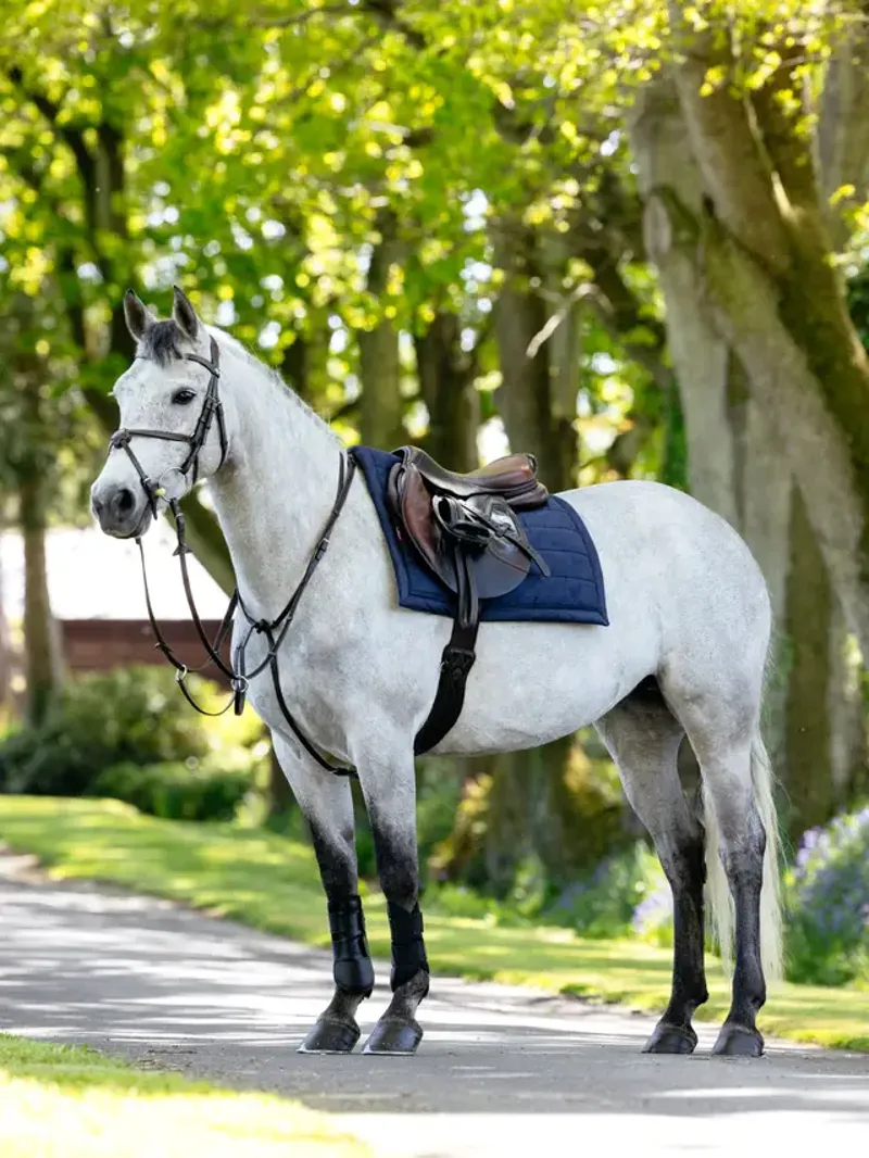 LeMieux Pillow Saddle Pad Navy - Large-1