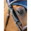 LeMieux Leather Bridle Blinkers - Brown