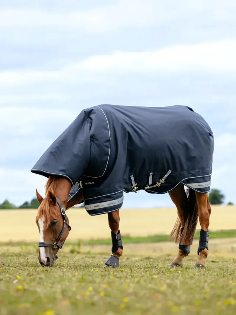 LeMieux Arika Storm-Tek Rug-Navy-350g-1