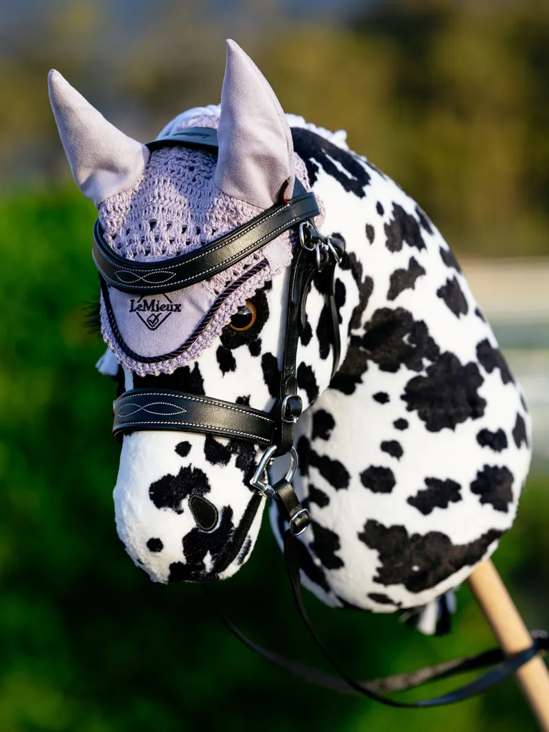 LeMieux Hobby Horse Fly Hood - Lilac-1