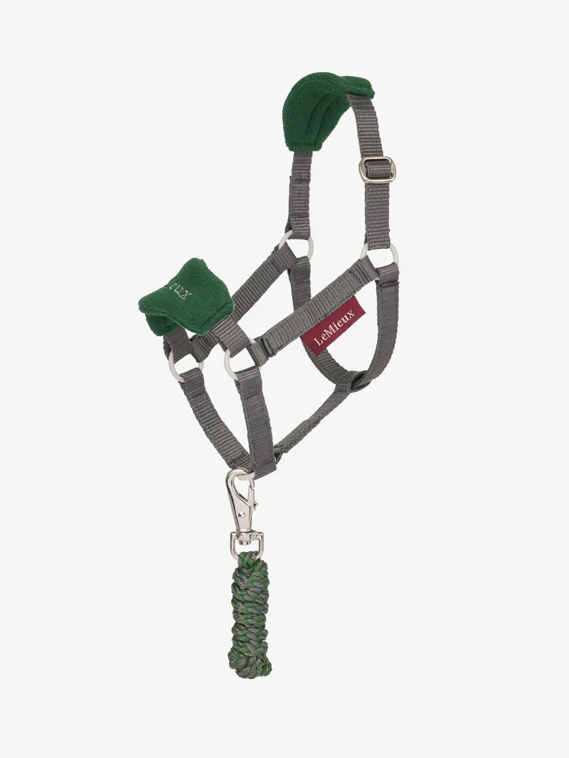 LeMieux Hobby Horse Vogue Headcollar and Leadrope - Hunter Green