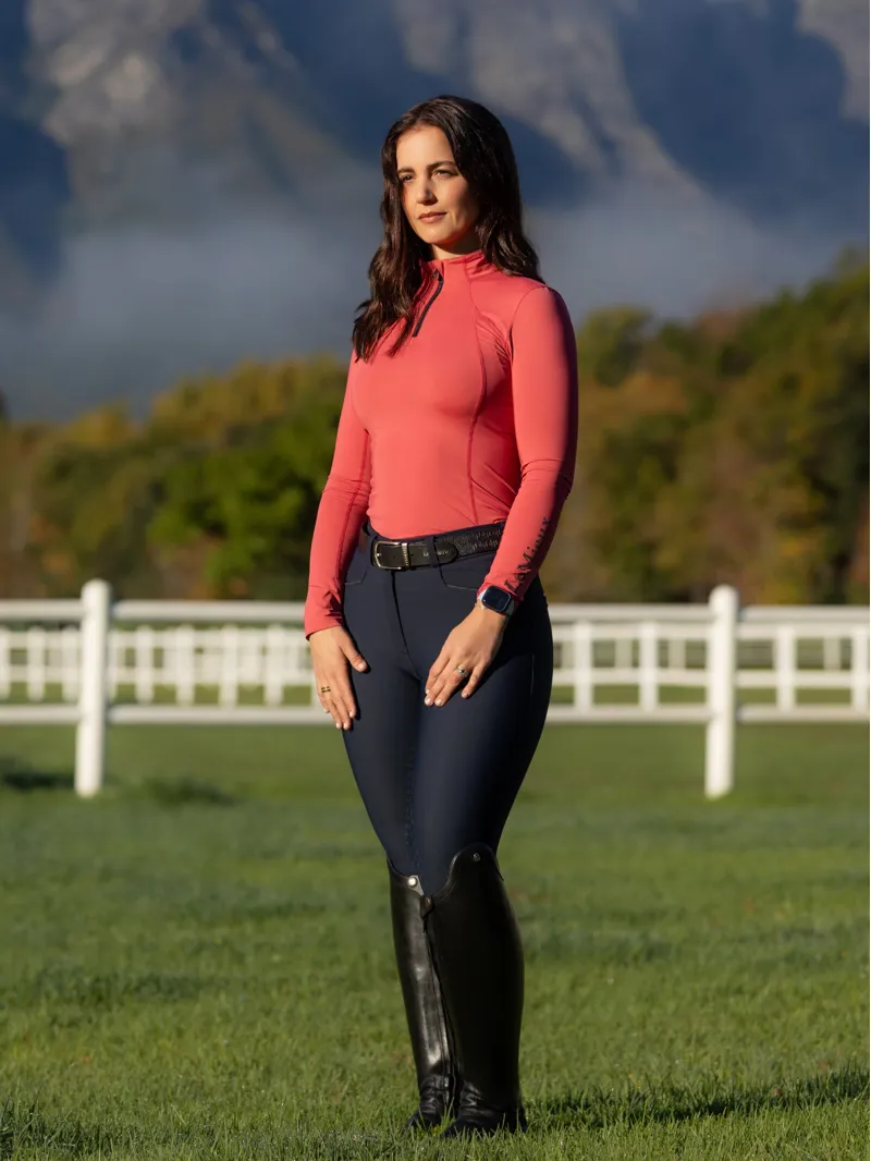 LeMieux Classique Base Layer - Cranberry-3