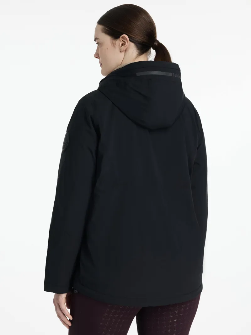 LeMieux Phoebe Half Zip Waterproof Anorak - Black-1