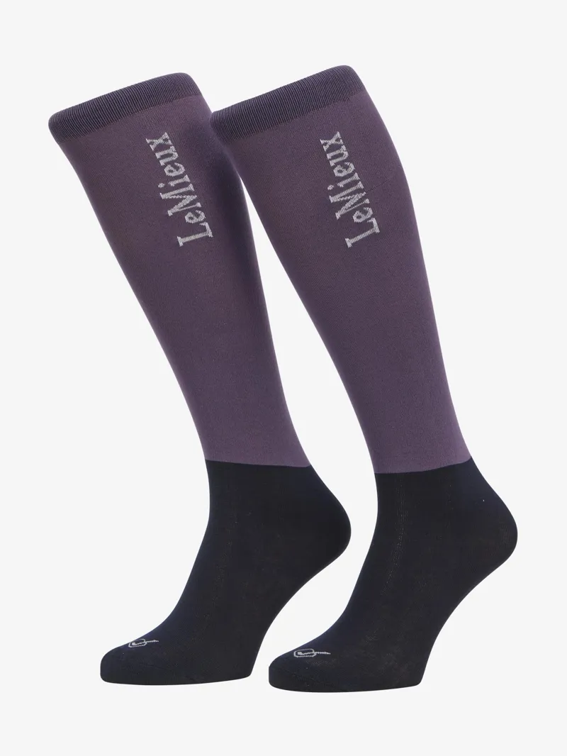 LeMieux Competition Socks 2 Pack - Juniper