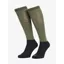 LeMieux Competition Socks 2 Pack - Rosemary