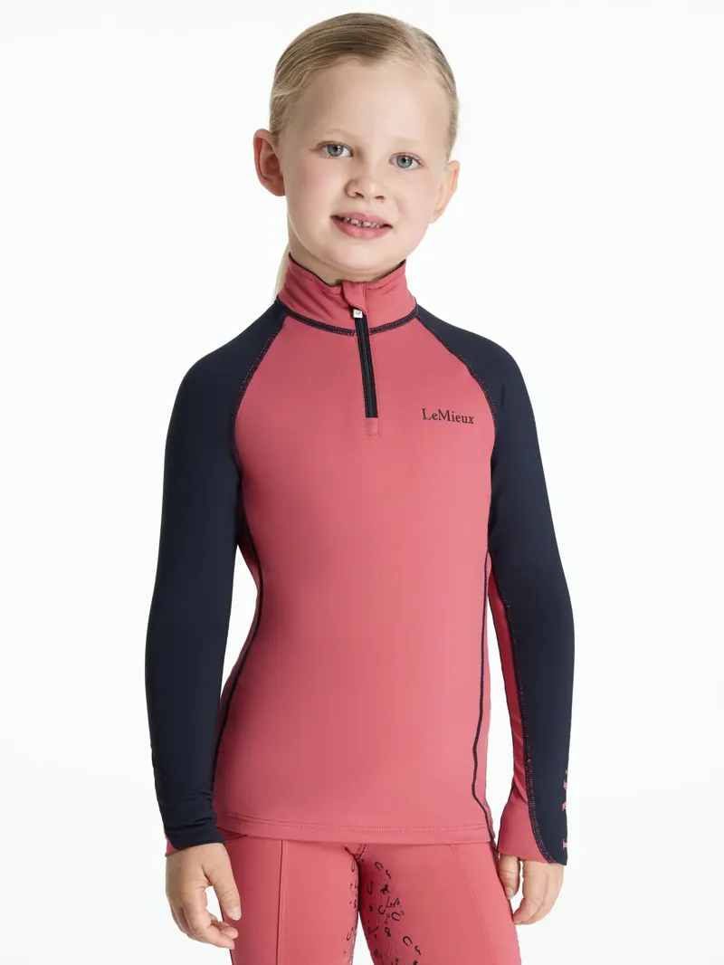 LeMieux Mini Base Layer - Cranberry-1