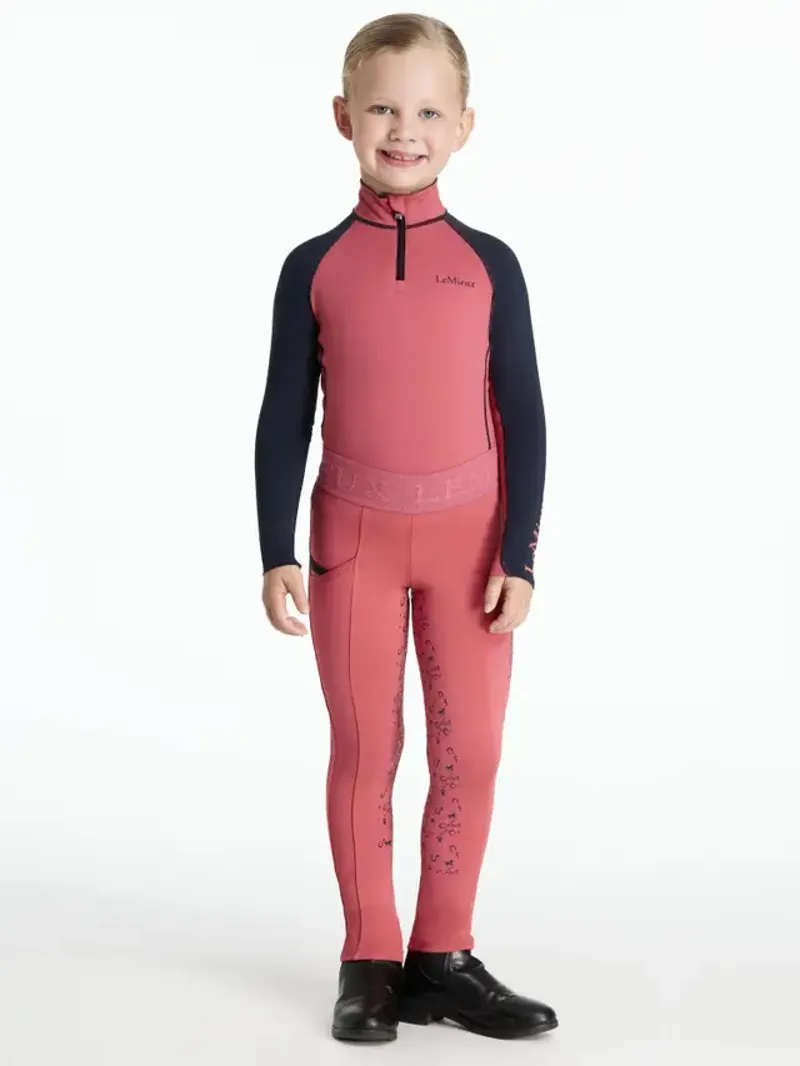 LeMieux Mini Base Layer - Cranberry-5