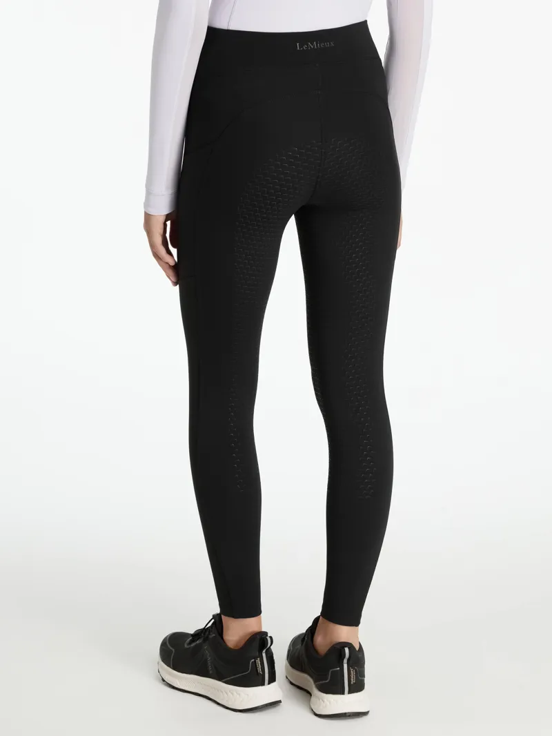 LeMieux Young Rider Nell Brushed Pull Ons - Black-1