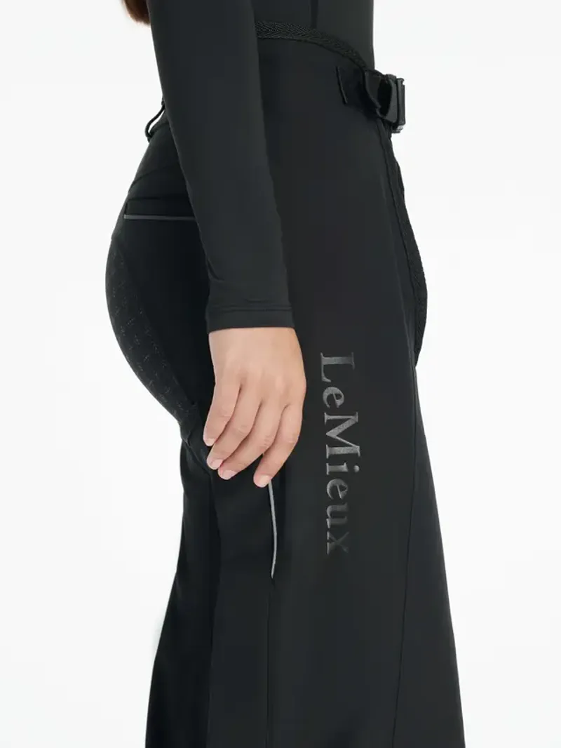 LeMieux Young Rider Stormwear Waterproof Chaps - Black-2