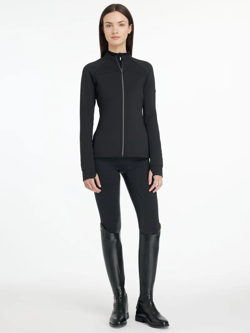 LeMieux Aspen Brushed Zip Through Jacket - Black